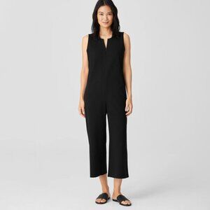 Eileen Fisher Cotton Ponte Jumpsuit XS
